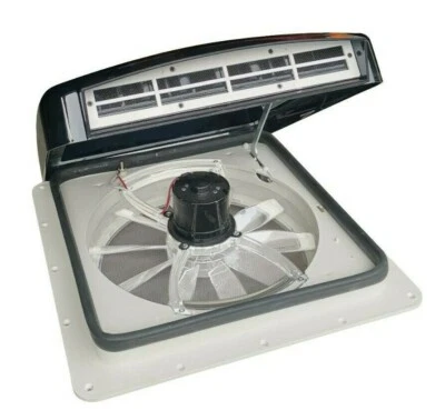 TRA Manual 12V Air/Rain Roof Vent Hatch Fan Caravan RV Parts Accessories Jayco - image 1 of 4
