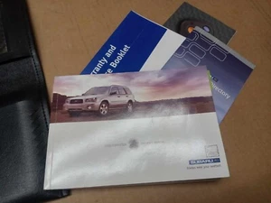 Subaru Forester 2003 2,5XS manual del propietario - Imagen 1 de 5