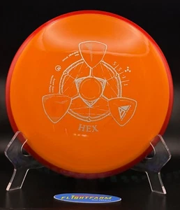 Axiom Discs Midrange Orange Neutron Hex 176grams 5/5/-1/1 - Picture 1 of 5