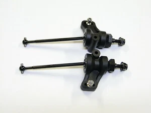 NEW ASSOCIATED RB10 Axles & Hub Carriers Rear +Bearings SR10 DR10 AA3 - Picture 1 of 3