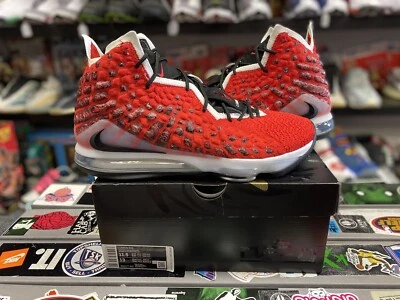 DS Nike Lebrom 17 Air Uptempo Size 11.5 Authentic Rare Vintage VTG Basketball - Image 1 of 4