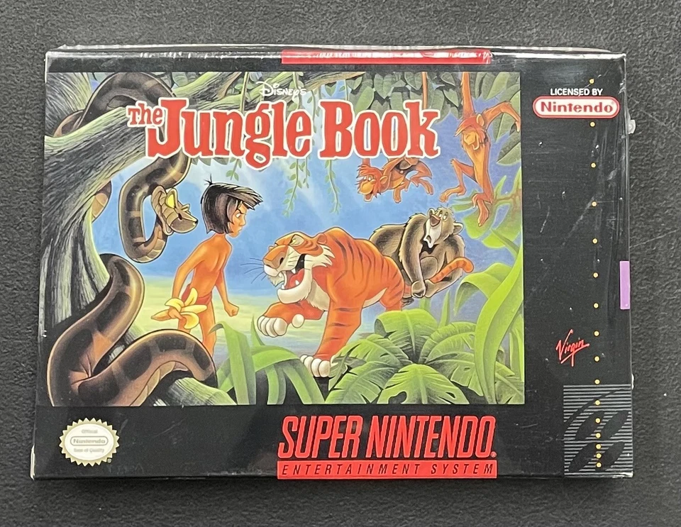 SNES Super Nintendo Disney's The Jungle Book SEALED Game READ - Image 1 of 4