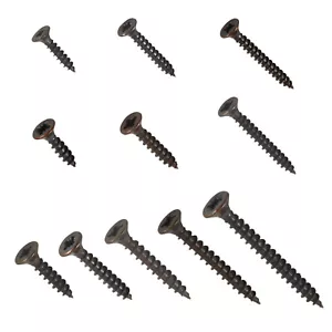 * Pozi Drive Screws, 3, 3.5 & 4mm Dia, F/B (Burnished), 15 - 40mm long * + - Picture 1 of 14