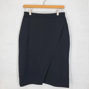 Falda lápiz Happily gris negra para mujer talla mediana - Imagen 1 de 11