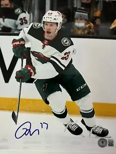 Marco Rossi Minnesota Wild Signed 8x10 Photo BAS Beckett Rookie Autograph COA - Picture 1 of 1