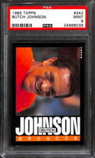 1985 Topps #242 BUTCH JOHNSON PSA 9 24968039
