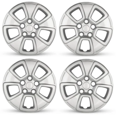 New Set of 4 16" Silver Wheel Cover Hubcap 2010 2011 2012 2013 for Kia Soul - Image 1 of 3