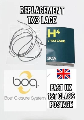 BOA boa repair replacement Lace kit TX3 textile H4 Coiler H3 M3 TX1 L6 TX4 TX