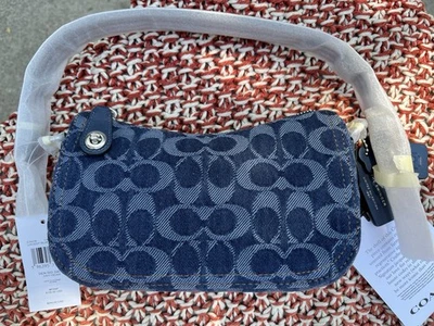 Coach Swinger Bag 20 In Signature Denim. New With Tag. - Image 1 of 4
