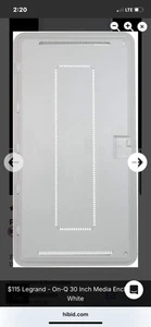 Legrand - On-Q 30 Zoll Mediengehäuse, WiFi Elektrobox, Kabelmanagementbox - Bild 1 von 4