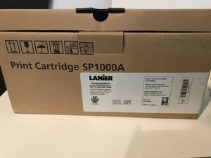Lanier SP1000A Black Toner Cartridge G229-12 SP 1000A NEW Open Box - Picture 1 of 4