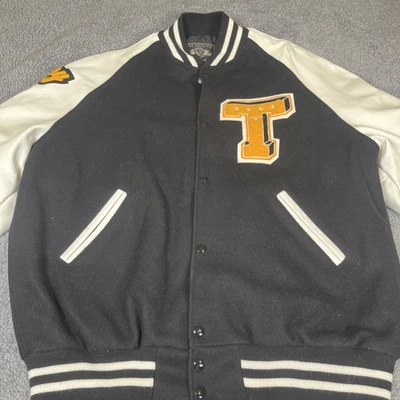 Chaqueta Holloway Varsity Letterman Tennessee Para Hombre XL Larga De Colección Años 90 EE. UU. Foto 1 de 4
