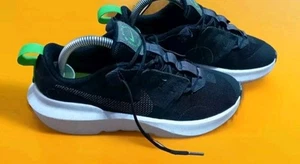 Nike Crater Impact GS.Taglia UK 5.5 EU 38.5 Nero Grigio Verde - Foto 1 di 5