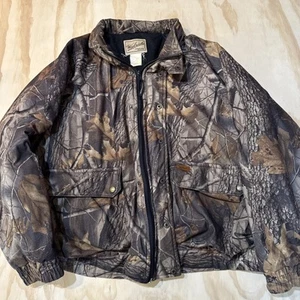 Vintage Woolrich Camo Realtree Hardwoods Insulated Lined Hunting Coat - Picture 1 of 5