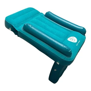 BleuWhisk Aufblasbares Kleinkind Reisebett Flugzeug Kinder Matratze Aqua Blau NEU - Bild 1 von 5