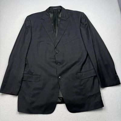 Мужской синий клетчатый блейзер Ermenegildo Zegna Heritage сделано в Швейцарии - Изображение 1 из 4