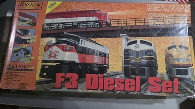 RailKing B&O R-T-R MTH 30-4111-1 F3 Diesel Set (New& Sealed) - Image 1 of 4