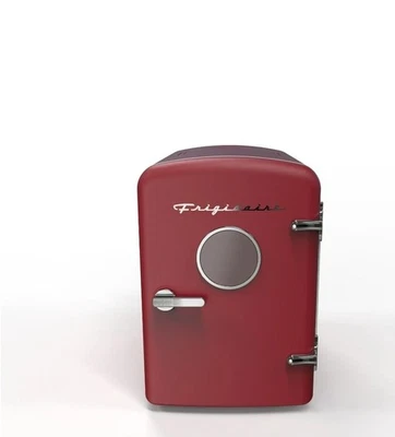 Frigidaire 6 Can/4L Mini Personal Retro Fridge Cooler EFMIS229-RED - Image 1 of 4