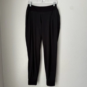 ATHLETA Lined black Jogger pants Size 2 casual activewear workout - Picture 1 of 13
