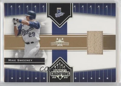 2005 Donruss Champions Impressions Materials Mike Sweeney #298 - Image 1 of 2
