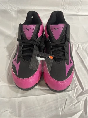 Mizuno 9 Spike Adv. Finch Franchise Cleats Pink/Black Size 8.5 - Image 1 of 4