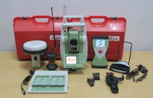 Leica TCRP1205+ R1000 5" Robotic Reflectorless Total Station EDM ATR GNSS CS15 - Picture 1 of 24