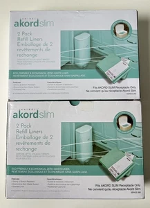 2 x Janibell Akord Slim 2er Pack Nachfülleinlagen Serie 280 Windelentsorgung für Erwachsene - Bild 1 von 5