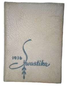 1936 The Swastika Yearbook Catawba College Salisbury N.C.-89 Years Old - Picture 1 of 12