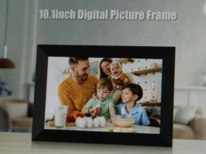 Crosstour F1050 10.1" 16GB Wifi Digital Picture Frame New in Box - Black - Picture 1 of 3