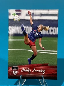 Tarjeta de novato Parkside NWSL #18 2021 Ashley Sanchez Washington Spirit RC - Imagen 1 de 2