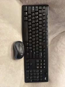 Logitech K270 Wireless Keyboard & Mouse (No Receiver) Black PC/Mac Compatible - Afbeelding 1 van 2