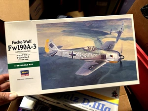 Hasegawa, Focke-Wulf Fw190A-3, Model JT90 09090, Scale: 1:48, Open Box - Picture 1 of 10