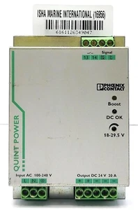 Phoenix Contact Quint-Ps/1AC/24DC/20 Netzteil 2866776 100-240V 50/60Hz - Bild 1 von 9