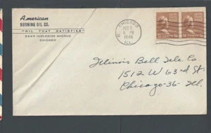 1948 Chicago IL American Burning Oil Co Oil Extraction Owned By Amoco - Picture 1 of 1