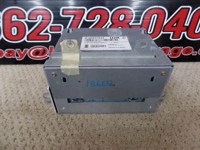 Cadillac CTS 2010 unidad de radio 20953629 mecanismo de audio OEM receptor 11  Foto 1 de 2