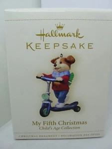 2006, MY FIFTH CHRISTMAS, CHILD'S AGE COLLECTION,BOY HALLMARK KEEPSAKE ORNAMENT - Imagen 1 de 2