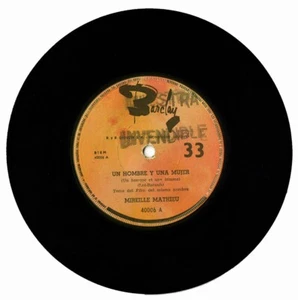 MIREILLE MATHIEU Qu'Elle Est Belle 7" Uruguay Promo EP Porquoi Mon Amour 45t - Picture 1 of 2