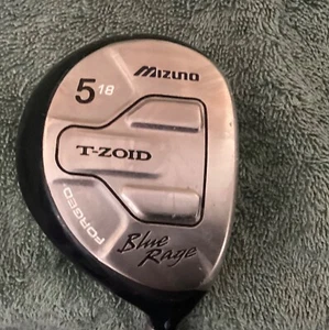 Mizuno T-Zoid Blue Rage Forged Fairway 18° 5 Wood TT Dynamic Gold S300 steel sti - Picture 1 of 4