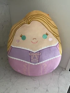 Squishmallow Disney Rapunzel Tangled 14” Peluche Princesa 2021 KellyToy Relleno - Imagen 1 de 9
