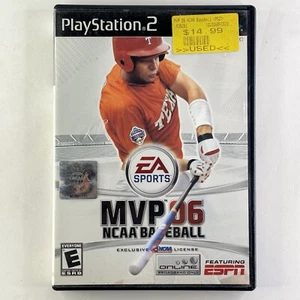 MVP 06 NCAA Baseball (Sony PS2 PlayStation 2, 2006) Manual Included - Imagen 1 de 4