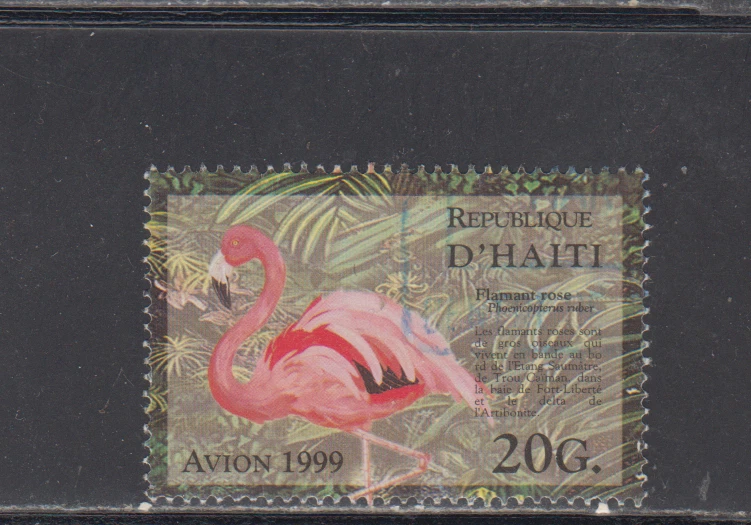 HAITI  : 1999 - USED - SCOTT # 912 BIRDS  H.V. - Image 1 of 1