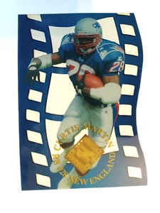 1996 COLLECTORS EDGE CURTIS MARTIN #CC3 CRYSTAL CUTS #/5000 ACETATE INSERT - Picture 1 of 3