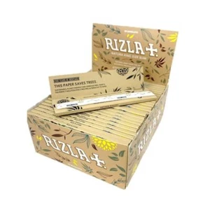 RIZLA NATURA Kingsize Slim Rolling Papers Premium Booklets. - Picture 1 of 11