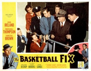 The Basketball Fix Lobby Card Vanessa Brown Marshall Thompson OLD MOVIE PHOTO