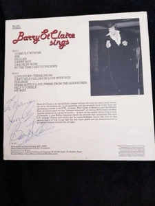 Barry St Claire - Come Fly With Me, Signed By Barry Vinyl 1970 RARE - Picture 1 of 12