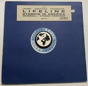 Kenny Fontana Stompin In America Vinyl Record 12” 45 RPM Maxi Single AZNY85 1998 - Picture 1 of 18