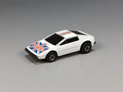 Hot Wheels Vintage 1978 Blanco Royal Flash Lotus Esprit Union Jack Foto 1 de 4