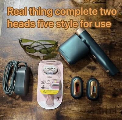 Depilación láser, depilación BoSidin IPL con enfriamiento por hielo indoloro, 2 en 1 Foto 1 de 4