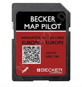 Mercedes Europe Becker Map Pilot v22 SD Card 2023 - Bild 1 von 3