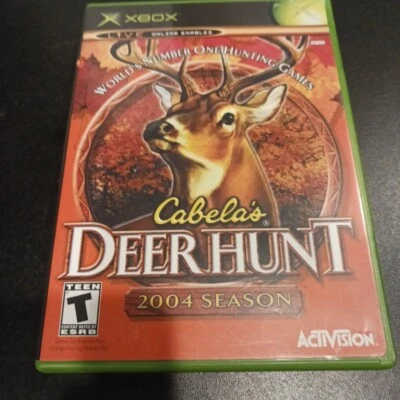 Cabela's Deer Hunt: 2004 Season (Microsoft Xbox, 2003) Complete CIB - Image 1 of 3